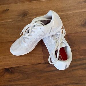All White Cheer shoes